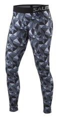 Run Flow Tights Women - Black/Grey - Titan Plus