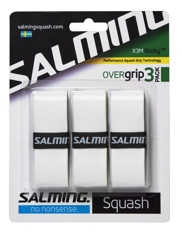Squash X3M Sticky Overgrip (Two color options) - Titan Plus